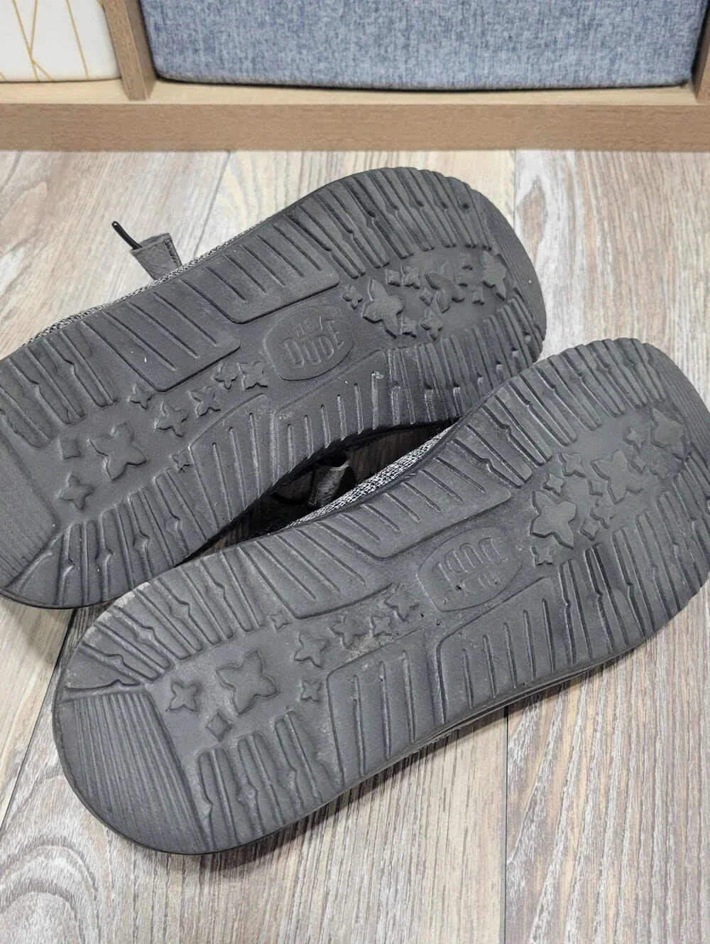 Hey Dude Shoes Mens Size 11 Gray